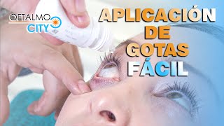 Como ponerse gotas 💧 en los ojos FÁCIL❗️ [upl. by Fineberg]