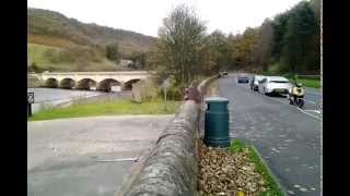 Derwent Valley Ladybower reservoir Derbyshire Peak District England UK [upl. by Htirehc]