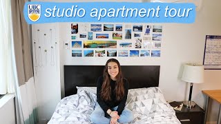 UBC Dorm Tour  Studio Apartment Tour  University of British Columbia Gage Residence [upl. by Ellenhoj]