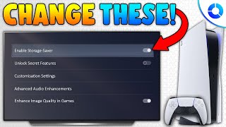 You MUST Change These PS5 Settings [upl. by Ahseym]