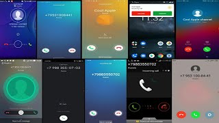 10 phones incoming callVarious ringtones [upl. by O'Meara663]