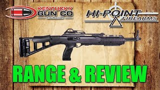 HiPoint 1095ts 10mm Carbine Review amp Range Shoot [upl. by Akers791]