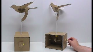 DIY A bird in free flight Super mechanism [upl. by Fallon]