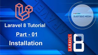 Laravel 8 Tutorial  Installation [upl. by Hnah]