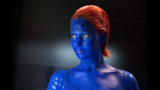 Mystique Jennifer Lawrence  All Scenes Powers  XMen Movies Universe [upl. by Nedyarb839]