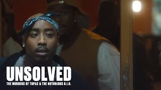 Tupac Makes A Visit To Quad Studios Season 1 Episode 4  Unsolved on USA Network [upl. by Atiner470]