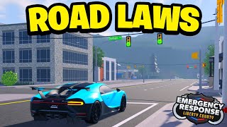 Following ROAD LAWS In ERLC [upl. by Herriott]