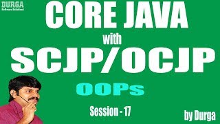 Core Java With OCJPSCJP OOPsObject Oriented Programming Part17  singleton class [upl. by Wolk338]