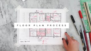 How to Create a Floor Plan  For Interior Designers [upl. by Lehcer]