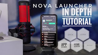 Android Nova Launcher Complete Tutorial Review amp Tips [upl. by Rima]