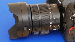 A Look At The Panasonic 1260mm f28f4 Zoom Lens For Micro Four Thirds Cameras [upl. by Cirdet256]