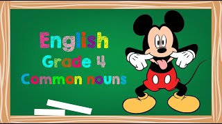 Common nouns  Grade 4 [upl. by Diann]