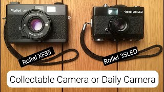 Rollei XF35 compared to Rollei 35 LED [upl. by Yvan278]