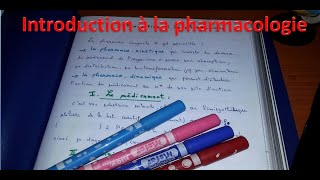 Introduction à la pharmacologie [upl. by Mcclain126]