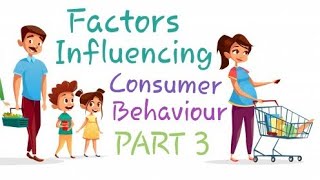 Factors influencing Consumer Behavior [upl. by Jaffe]