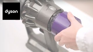 How to clean your Dyson Cyclone V10™ cordless vacuums filter [upl. by Philo]