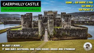 Caerphilly Castle  The Largest in Wales 2nd in Britain [upl. by Bringhurst]