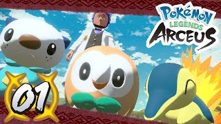 Pokémon Legends Arceus  Episode 1  Its About Time [upl. by Glavin]