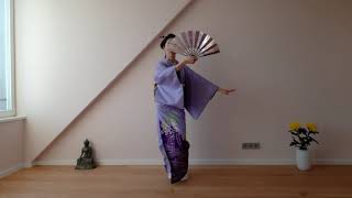 Traditional Japanese Dance  Chihoco Yanagi [upl. by Wiencke5]