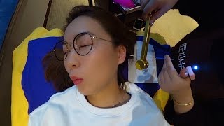 중국에서 귀청소 재도전이번엔 괜찮을까 ASMR Chinese Ear Cleaning 中国掏耳 [upl. by Terese]