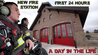 First 24 Hours in a New Fire Station  A Day in the Life [upl. by Aysan411]