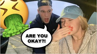 Getting CAR SICK Prank On BOYFRIEND [upl. by Winthorpe174]