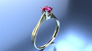 Jewelry Rendering with FluidRay [upl. by Kazim]