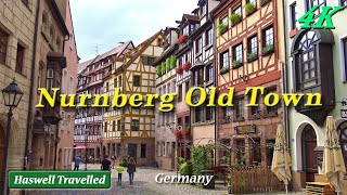 Nurnberg Old Town Nuremberg Germany Travel 4K Video [upl. by Airottiv36]