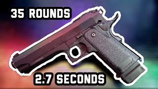 FULL AUTO CM128 MAGDUMP IN 27 SECONDS Shorts [upl. by Gilman]