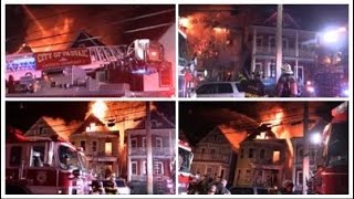 Passaic NJ Fire Department 3rd Alarm Fire 69 Jackson St Nov 9th 2020 [upl. by Akiv]