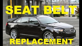 How To Replace 2015 Ford Taurus Driver Seatbelt Retractor and Pretensioner [upl. by Ranilopa]