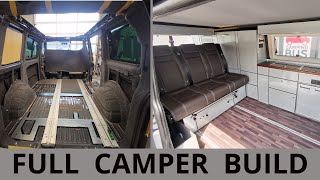 CAMPER BUILD  VW T661  Camper Ausbau  CamperVan Conversion [upl. by Nooj124]