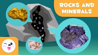 ROCKS and MINERALS for Kids  What are their differences  Science for Kids [upl. by Wise]