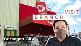 CITI Hardware Tour   Sorsogon City [upl. by Noletta]