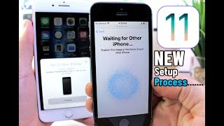 New iPhone To iPhone Set up Process in iOS 11 [upl. by Darreg]