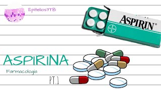 ASPIRINA FARMACOLOGÍA MECANISMO DE ACCIÓN [upl. by Nosylla991]