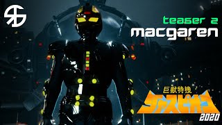 Jaspion 3D  Teaser 2  MacGaren [upl. by Eima]