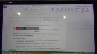 DIGEMID  Tutorial Formato de Comunicaciones en el Registro Sanitario de Productos Farmacéuticos [upl. by Htedirem98]