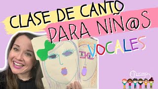 Clase de Canto NinosNiñas Vocales  Dra Voz [upl. by Ahselat802]