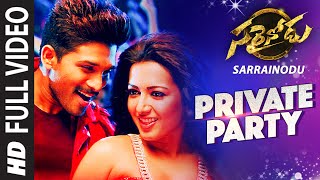 Blockbuster Full Video Song  Sarrainodu  Allu Arjun  Rakul Preet Catherine Tresa [upl. by Yewed]