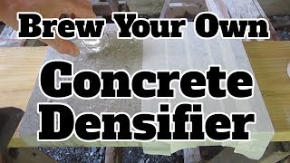 DIY Concrete Densifier [upl. by Ecyor887]