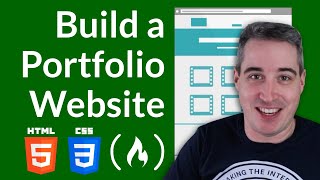 Build and deploy a portfolio website Full Tutorial Course [upl. by Llednov]