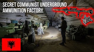 URBEX  Machine gun explosives and bullets in a secret underground factory [upl. by Adnamar]