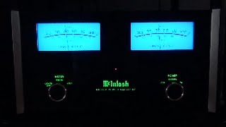 McIntosh MC302 Power Amplifier  Meters In Action [upl. by Abie]