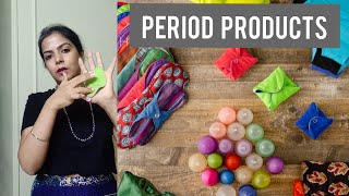 Period Products for Girls Biodegradable Pads or Cloth pads periodproducts [upl. by Yblek]