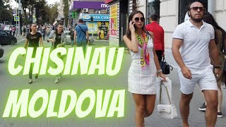 Chisinau Moldova  4K Walking Tour  September 2021 [upl. by Allbee]