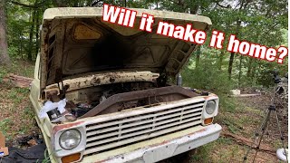 Will this Classic Ford F100 Run and Drive Home after Being Parked 40 Years Ago Part 2 [upl. by Frissell]