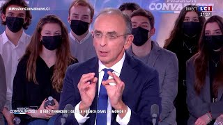 Eric Zemmour sexprime sur linsécurité [upl. by Zetniuq]