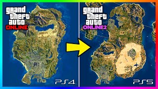 Enhanced And Expanded GTA 5 Online On PS5  Map Expansion FREE To Play Better Graphics amp MORE [upl. by Nadeau908]