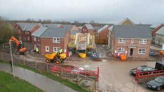 Barratt Homes TimeLapse Warrington [upl. by Ortiz]